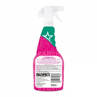 THE PINK STUFF Shower & Shine vannas istabas tīrīšanas līdzeklis ikdienas lietošanai 750ml
