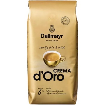 Dallmayr Crema d’Oro kafijas pupiņas 1000g