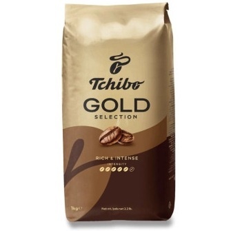 TCHIBO Gold Selection kafijas pupiņas 1000g