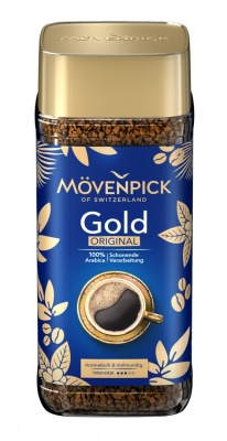 Movenpick Gold šķīstošā kafija 100g