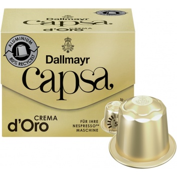 Dallmayr Capsa Crema d’Oro kafijas kapsulas 10 gab