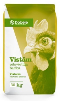 Pilnvērtīga barība dējējvistām 30kg