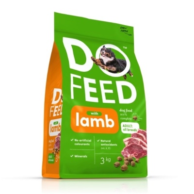 Suņu barība ar jēru, Do Feed, 3kg