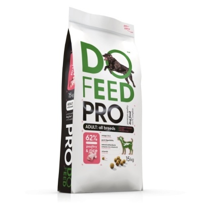 Suņu barība ar mājputnu gaļu, Do Feed Pro, 15kg