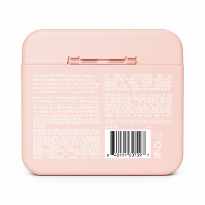 MONDAY Curl Restore + Bamboo Extract matu maska cirtainiem un sprogainiem matiem 250ml